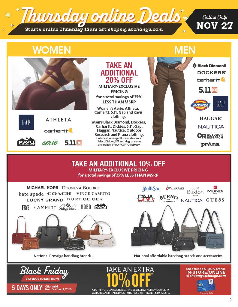 AAFES Black Friday 2025 Ad