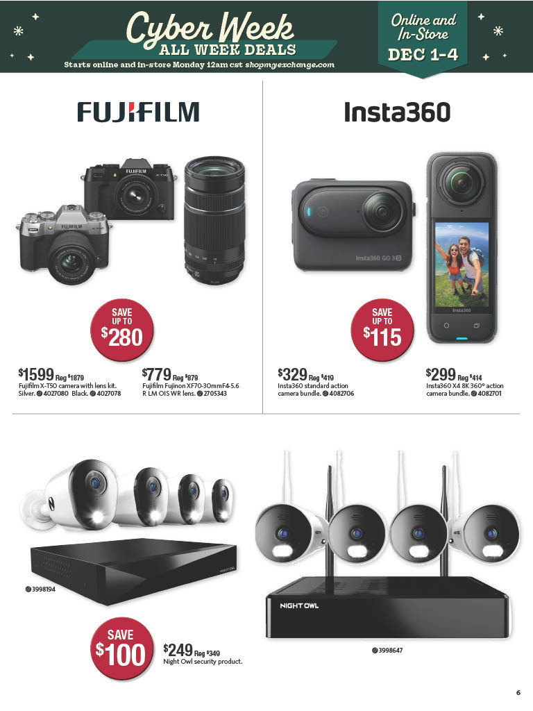 AAFES Cyber Monday 2025 Ad