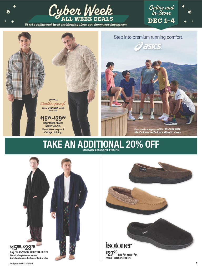 AAFES Cyber Monday 2025 Ad