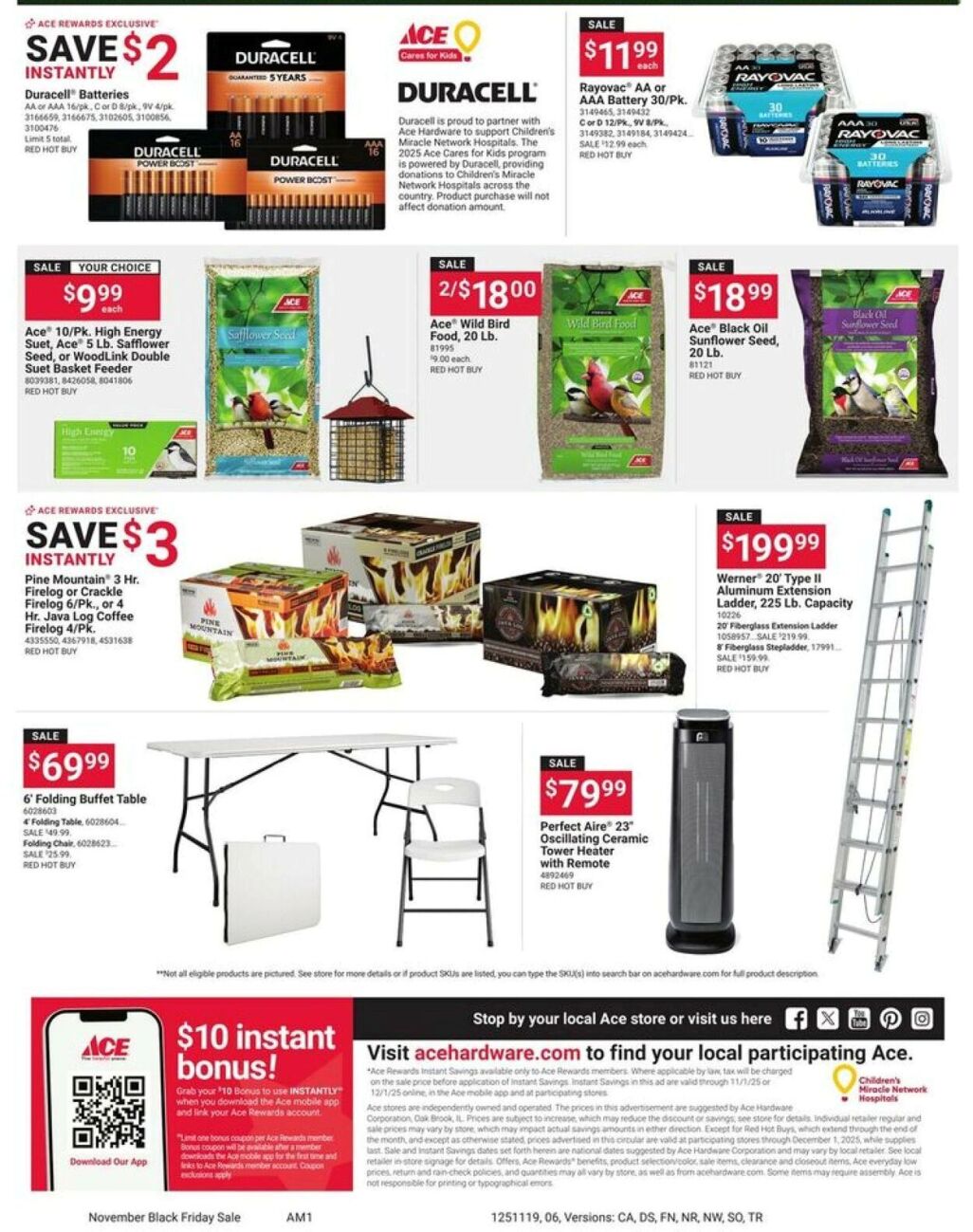Ace hardware Black Friday 2025 Ad
