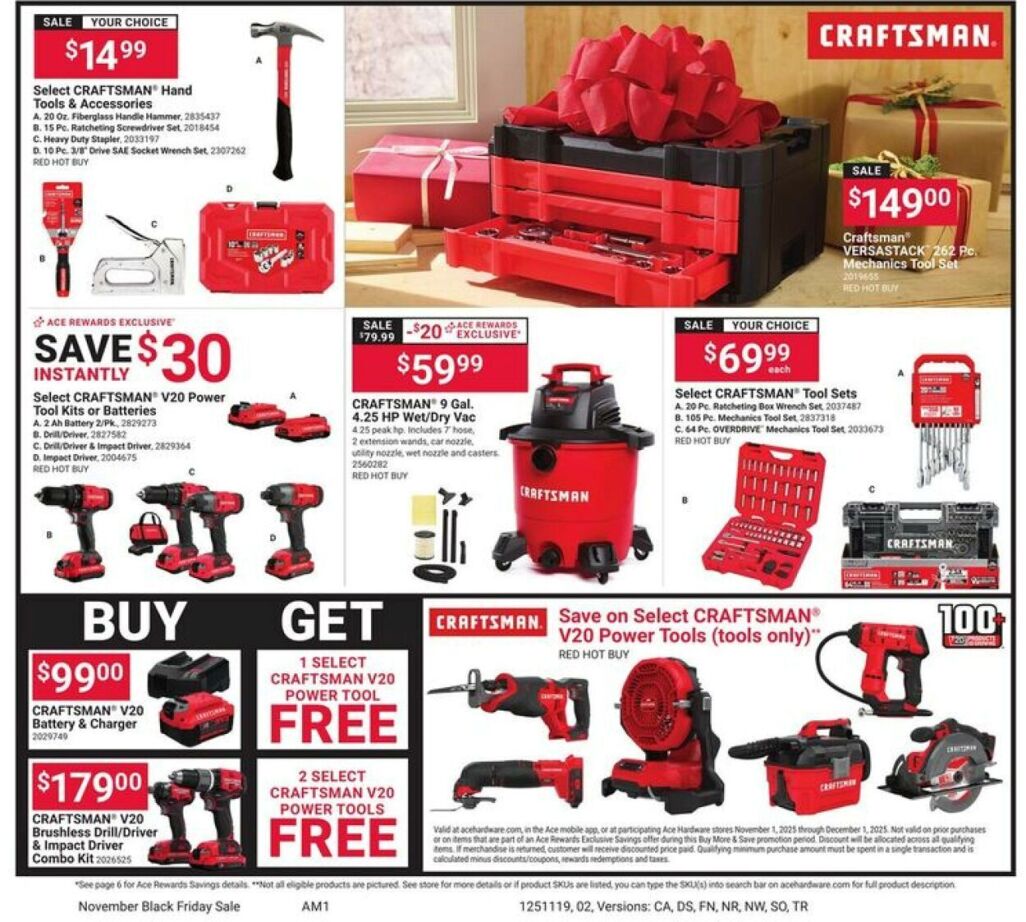 Ace hardware Black Friday 2025 Ad