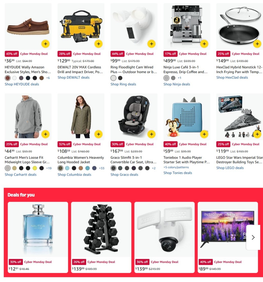 Amazon Cyber Monday 2025 Ad