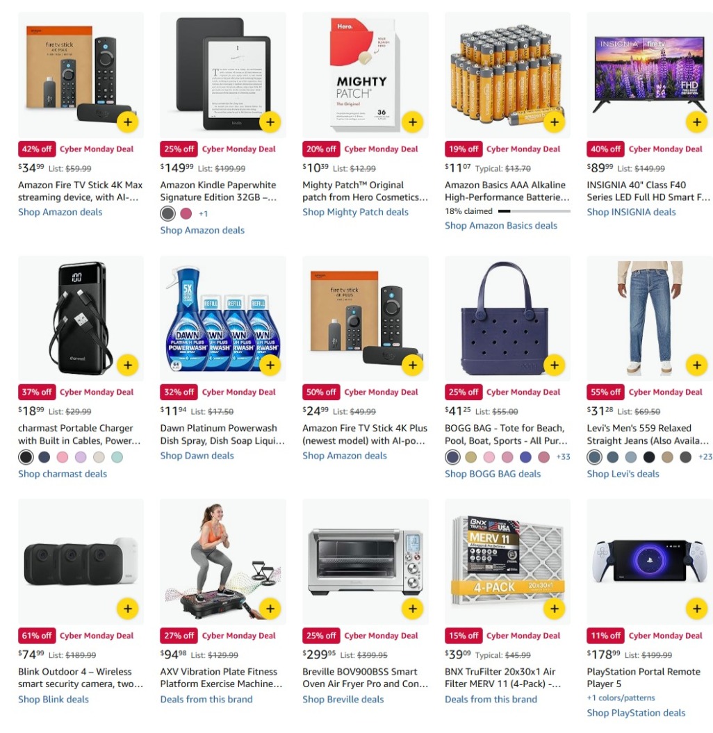 Amazon Cyber Monday 2025 Ad