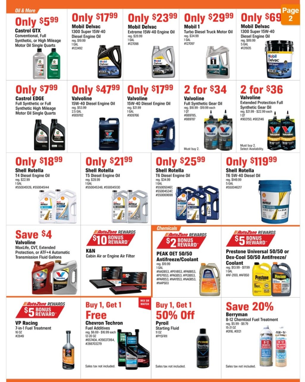 Autozone Black Friday 2025 Ad