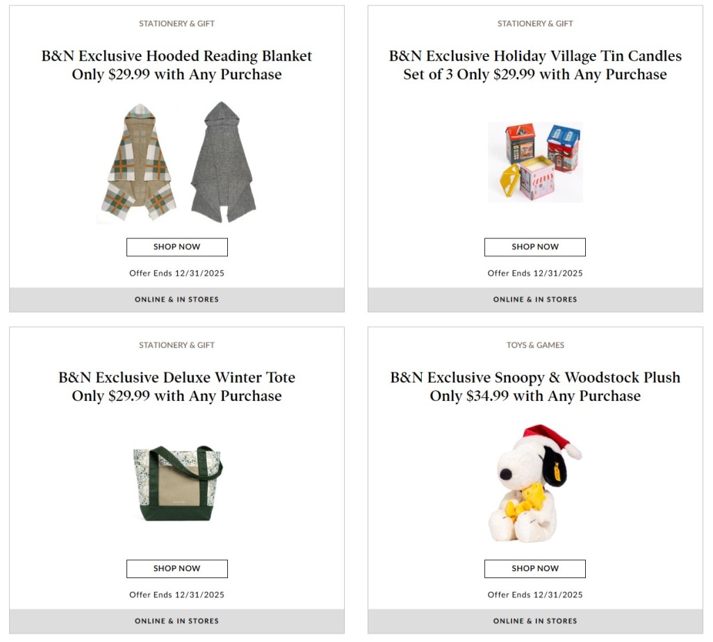 Barnes and Noble Black Friday 2025 Ad