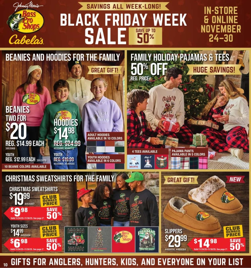 Bass Pro Cabelas Black Friday 2025 Ad