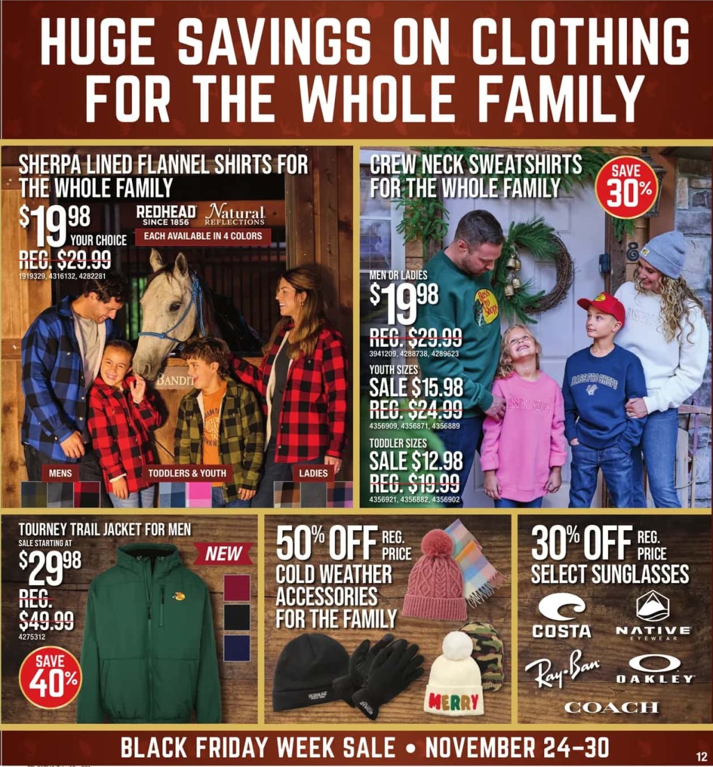 Bass Pro Cabelas Black Friday 2025 Ad