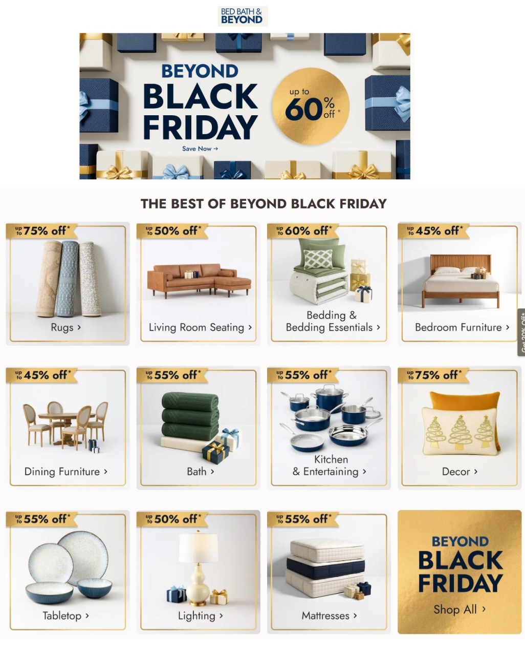 Bed Bath Beyond Black Friday 2025 Ad