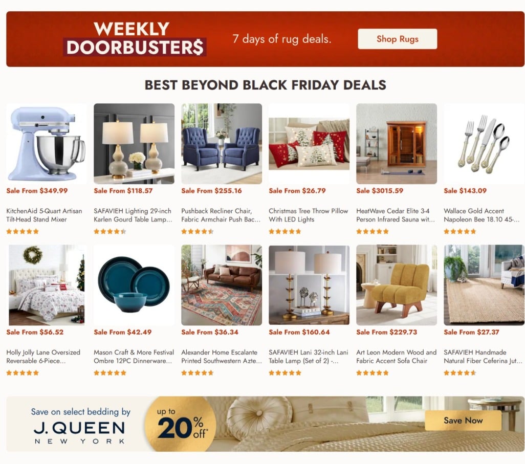 Bed Bath Beyond Black Friday 2025 Ad