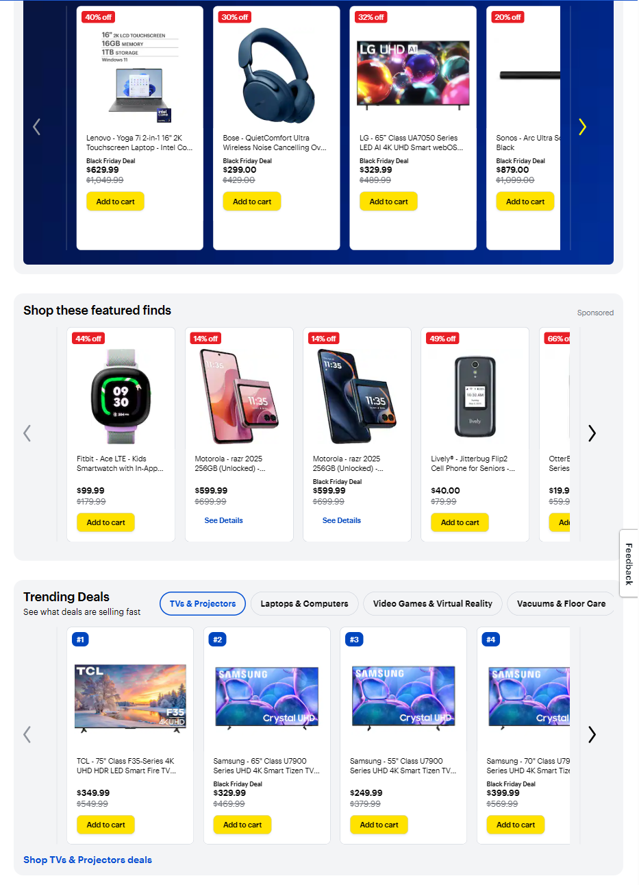 Best Buy Black Friday 2025 Ad