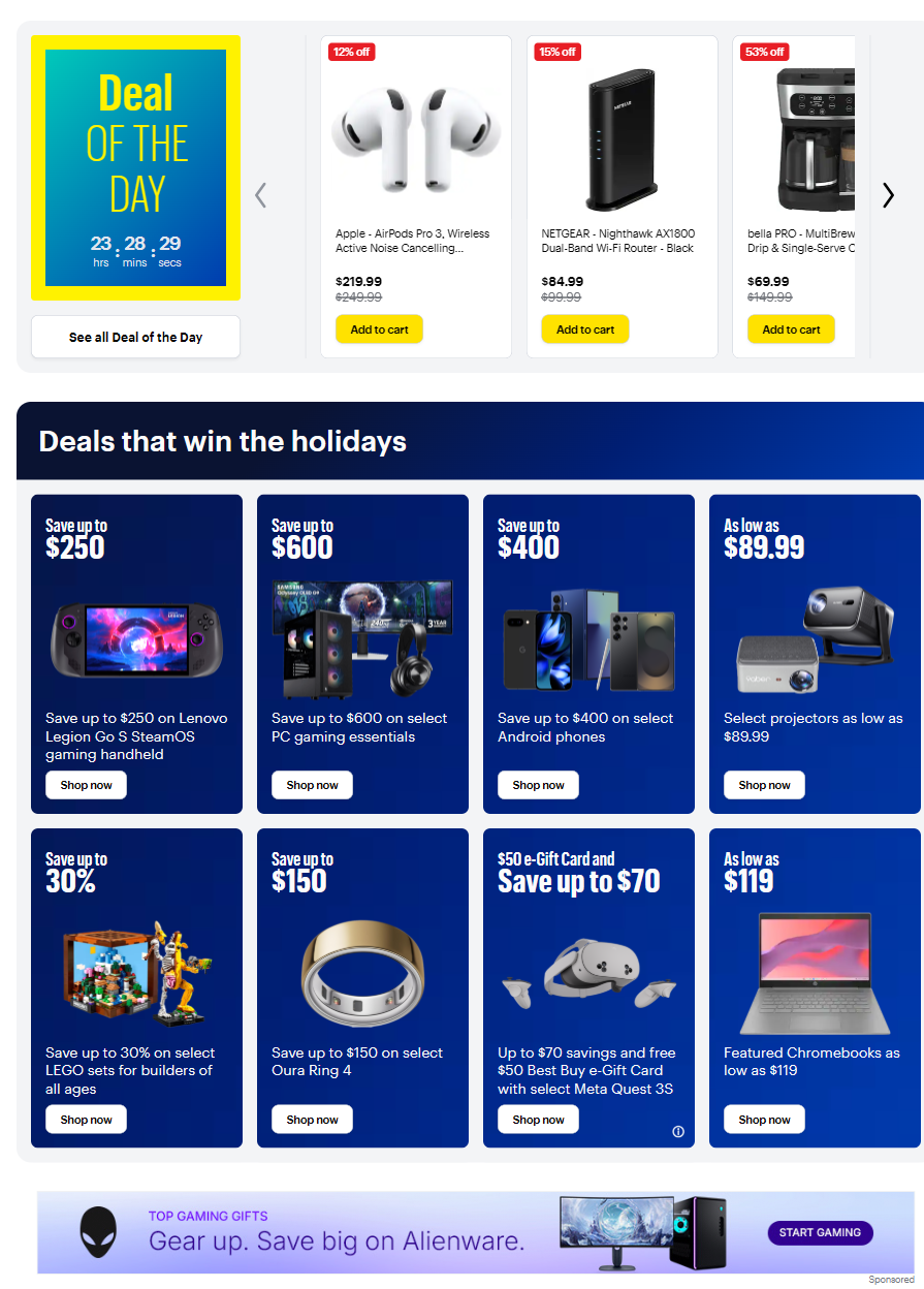 Best Buy Black Friday 2025 Ad
