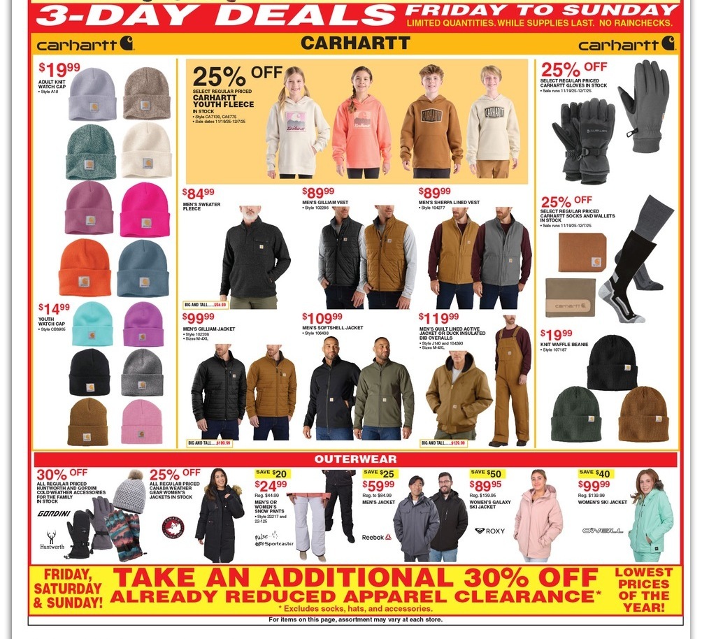 Dunham Sports Black Friday 2025 Ad