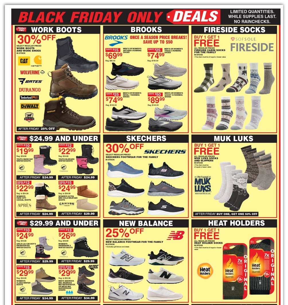 Dunham Sports Black Friday 2025 Ad