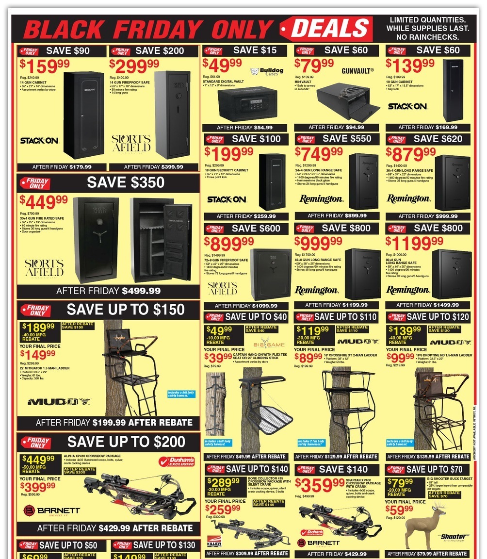 Dunham Sports Black Friday 2025 Ad