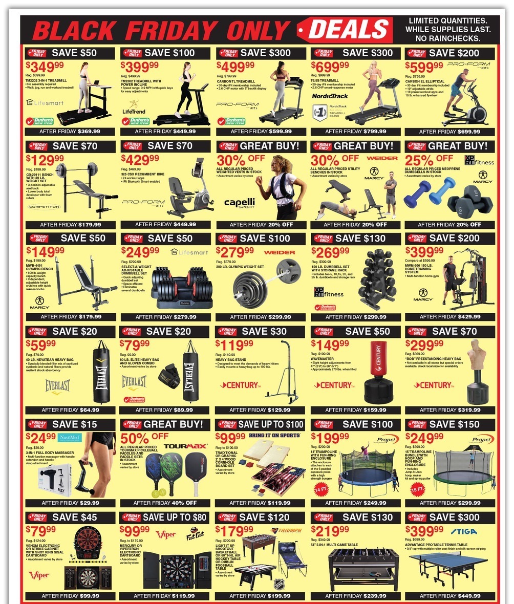 Dunham Sports Black Friday 2025 Ad