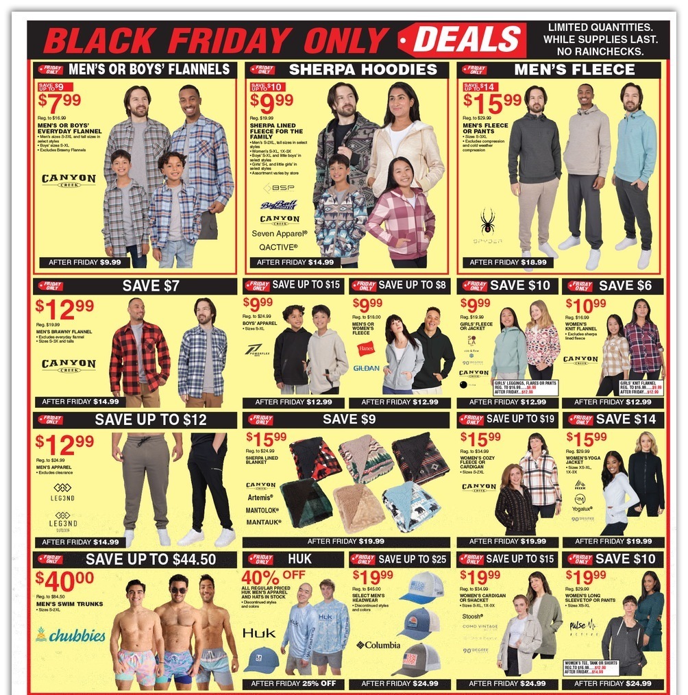 Dunham Sports Black Friday 2025 Ad