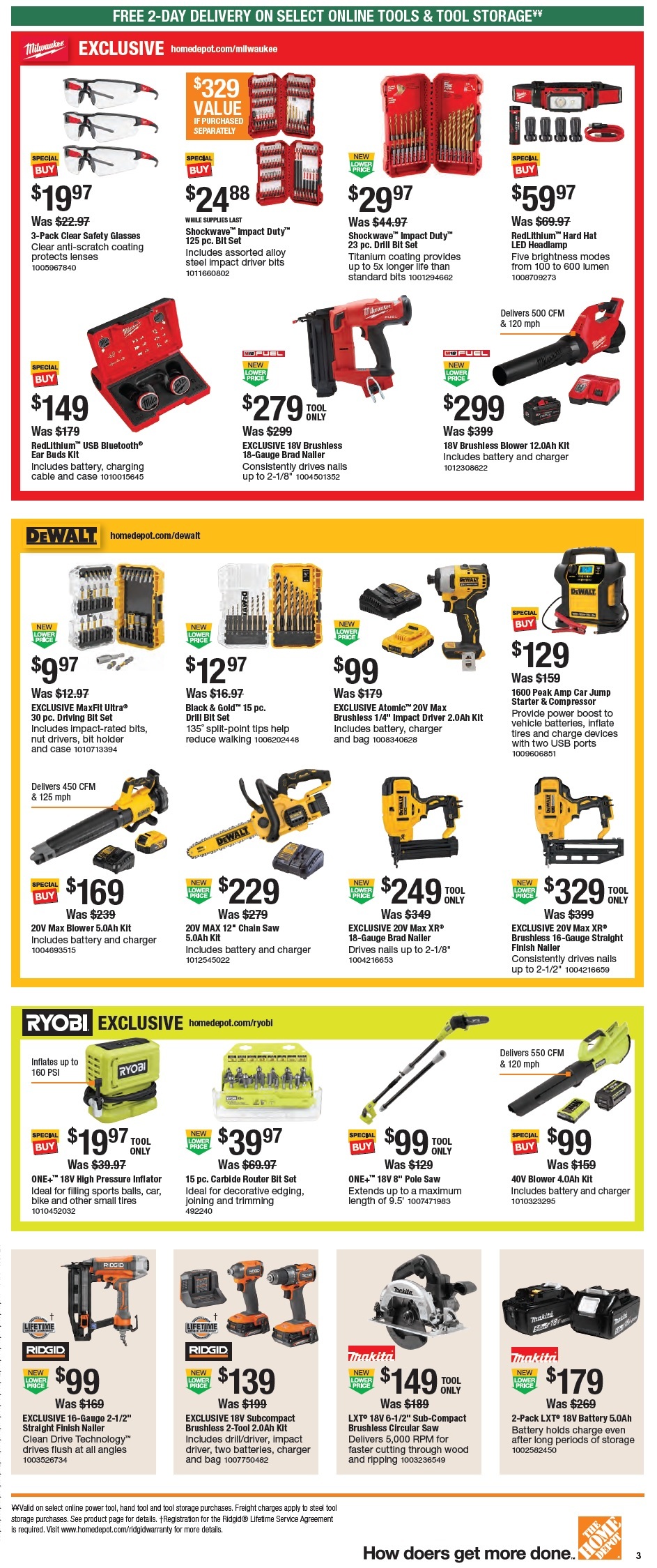 Home Depot Black Friday 2025 Ad