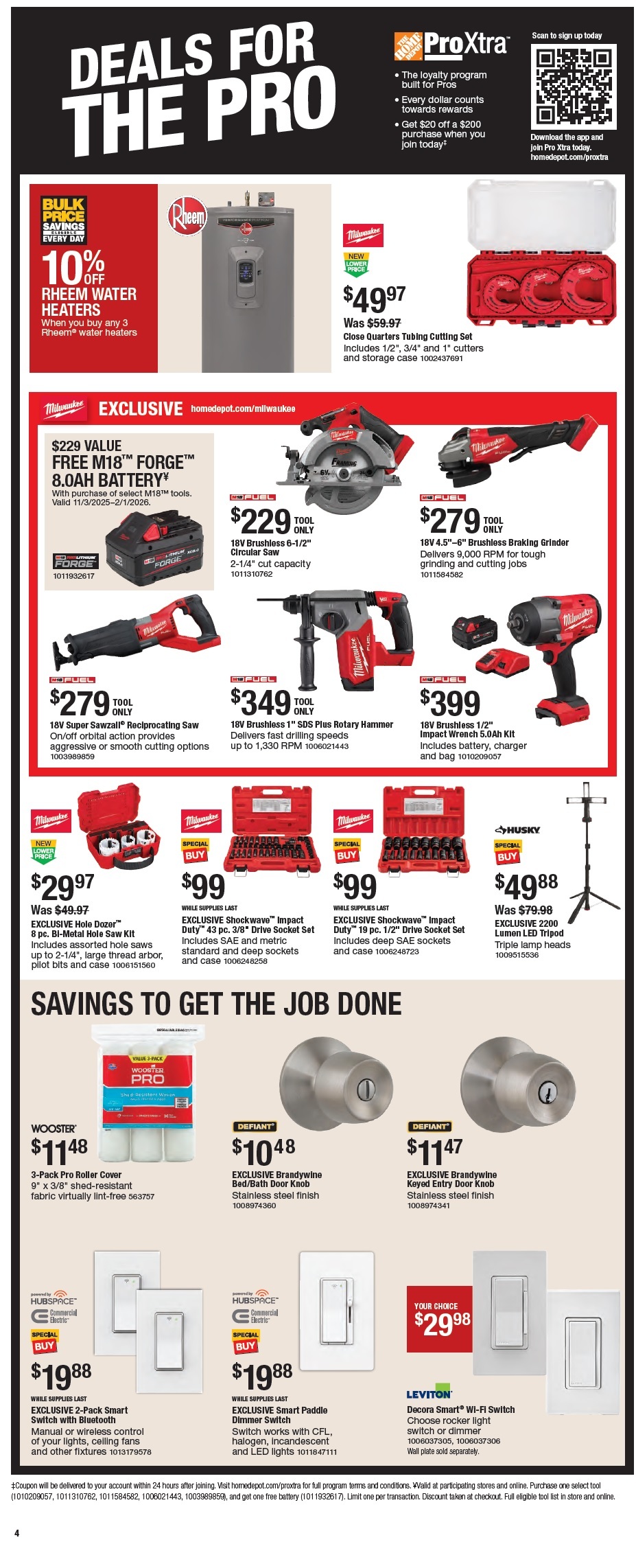 Home Depot Black Friday 2025 Ad