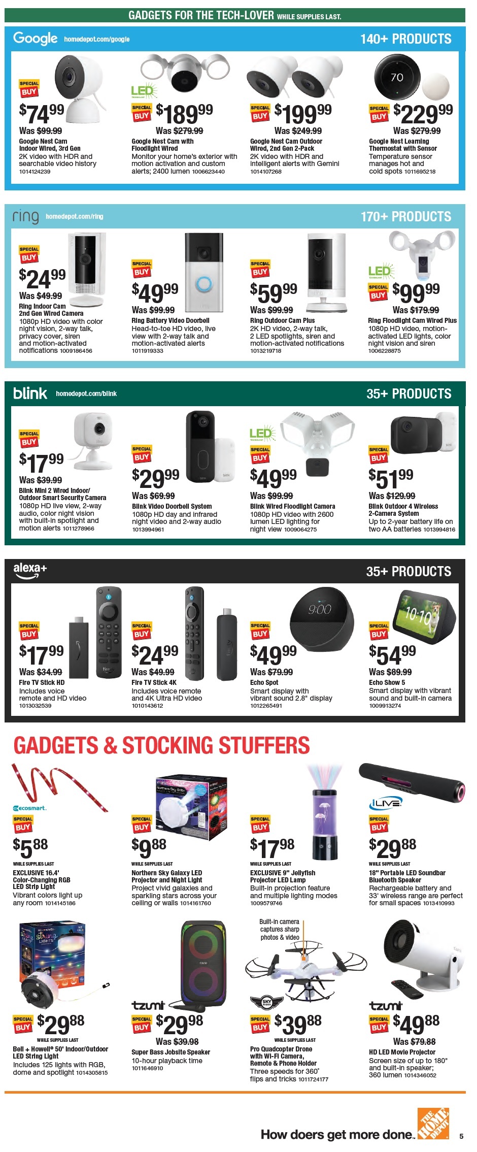 Home Depot Black Friday 2025 Ad