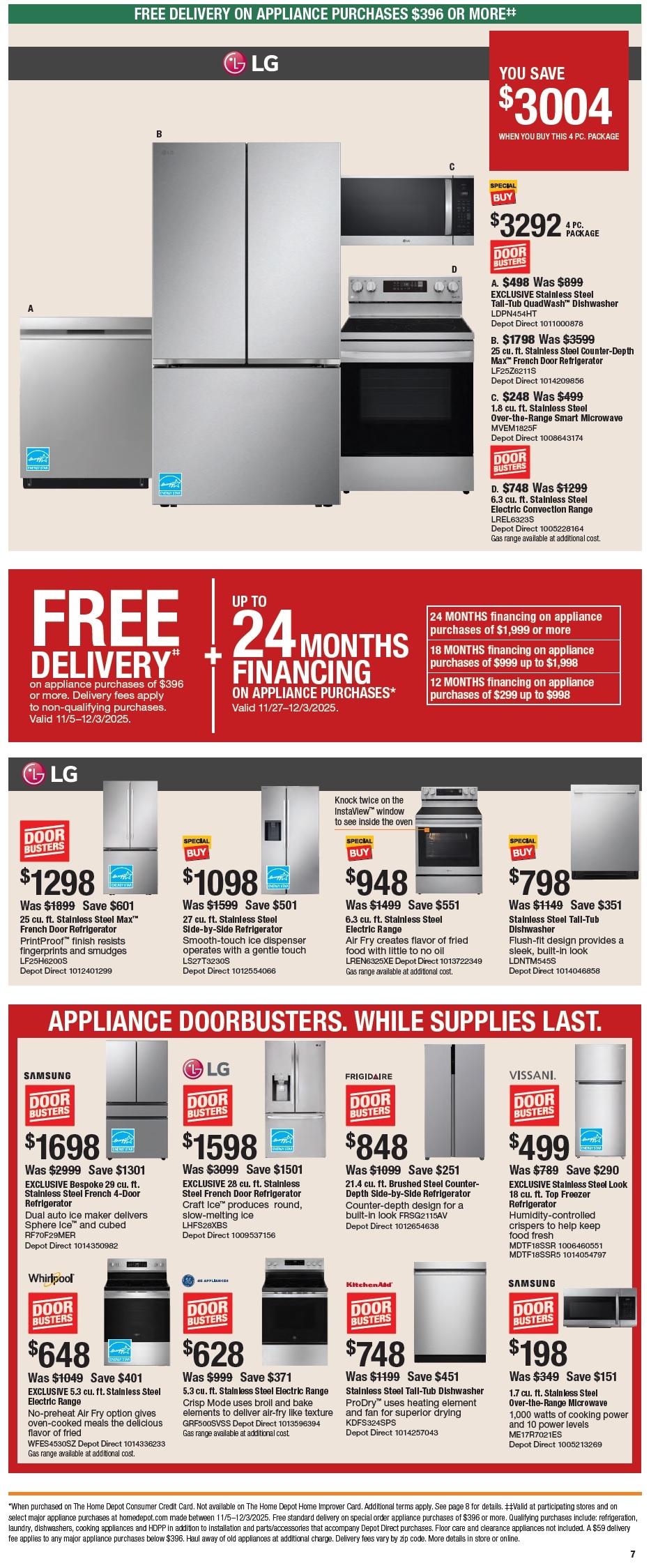 Home Depot Black Friday 2025 Ad