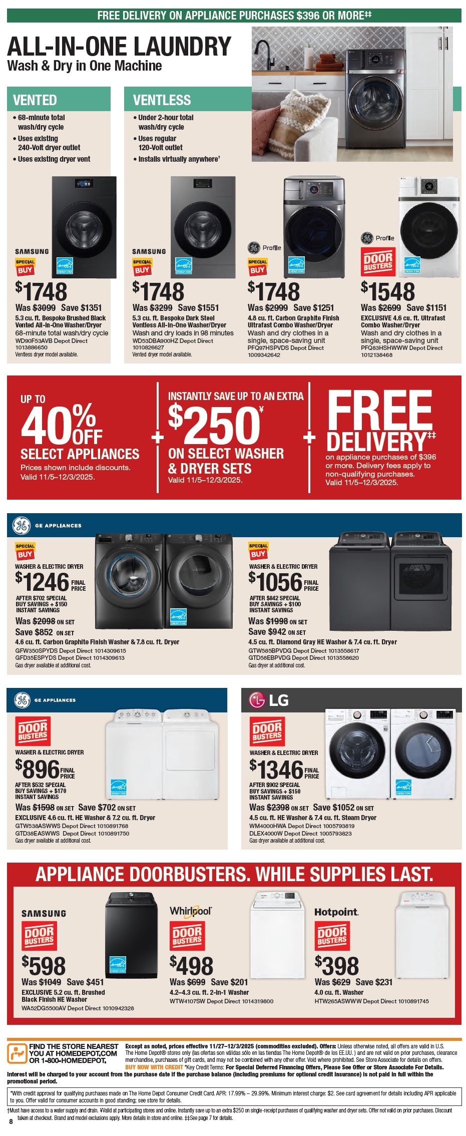 Home Depot Black Friday 2025 Ad