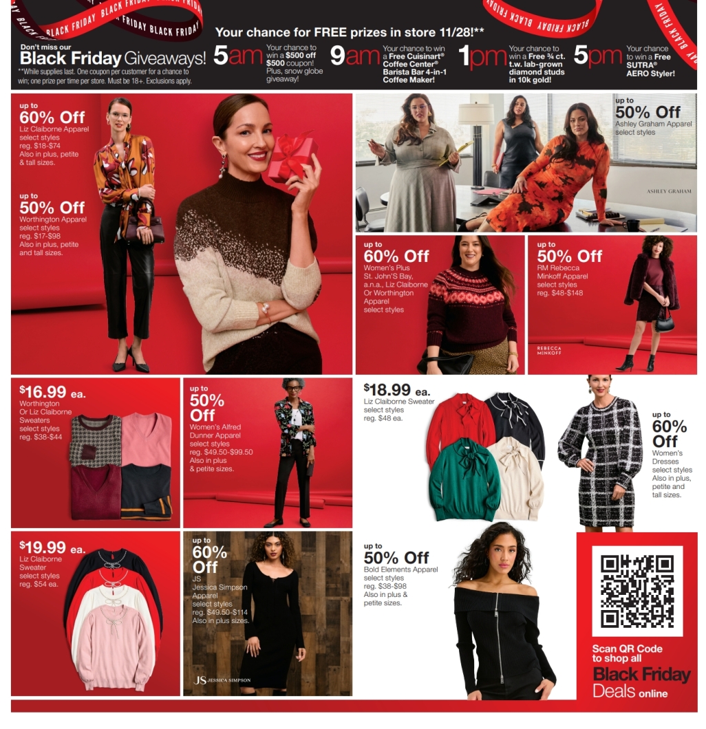 JC Penney Black Friday 2025 Ad