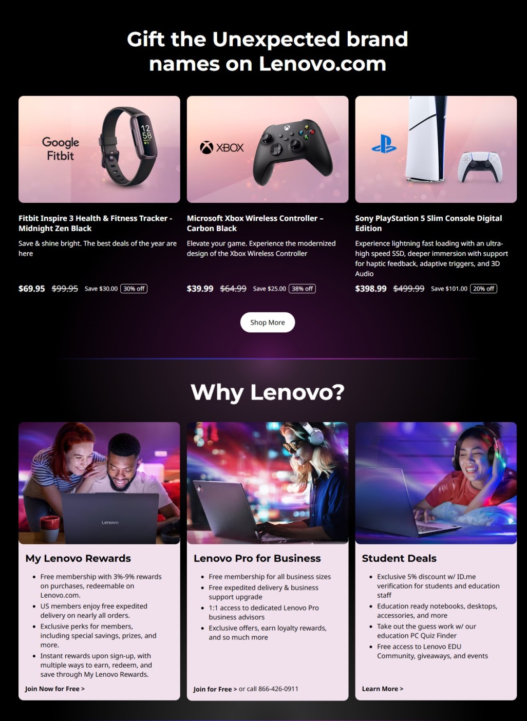 Lenovo Black Friday 2025 Ad