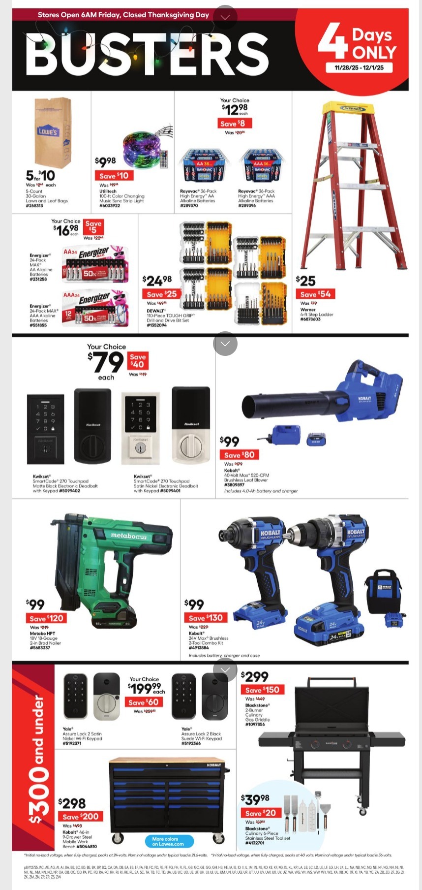 Lowes Black Friday 2025 Ad