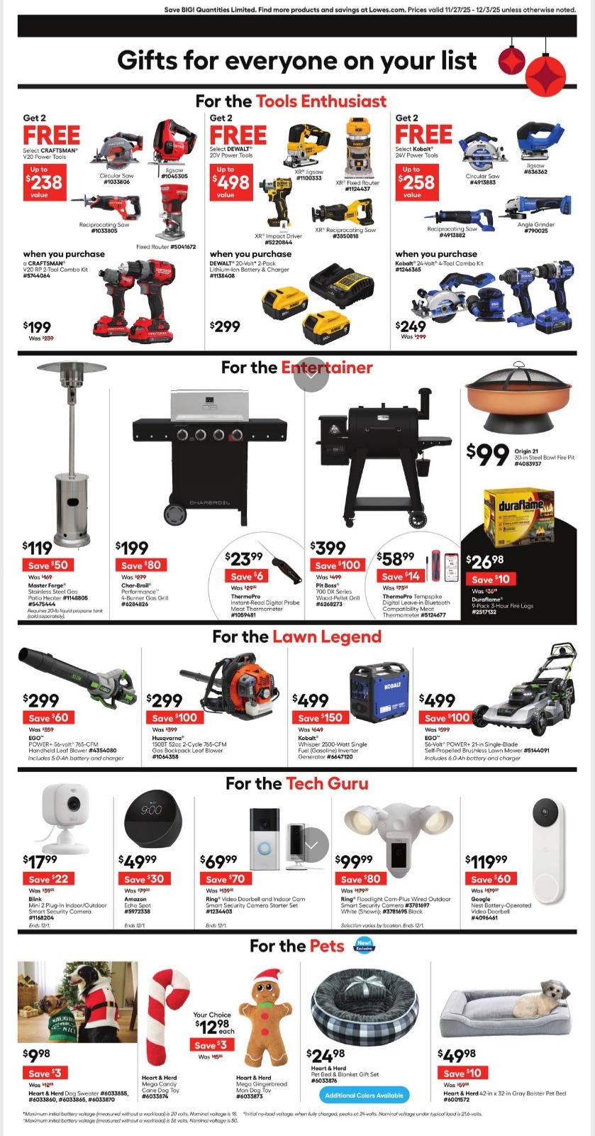 Lowes Black Friday 2025 Ad