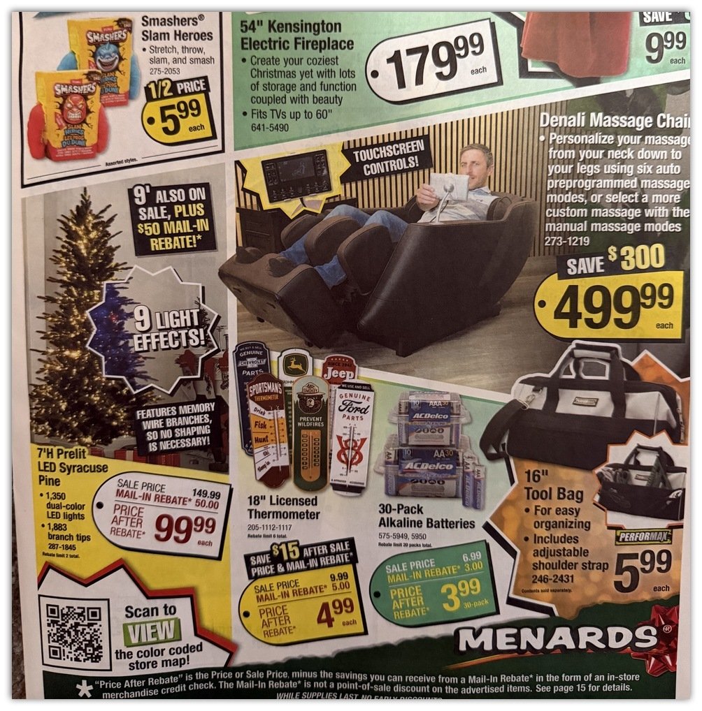 Menards Black Friday 2025 Ad
