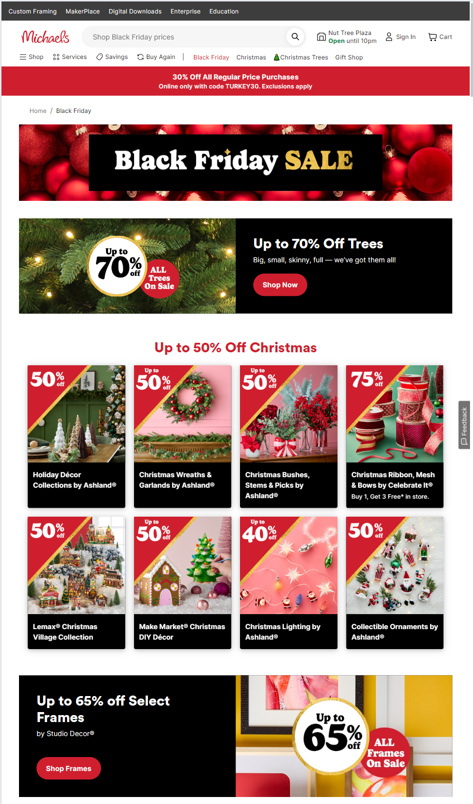 Michaels Black Friday 2025 Ad