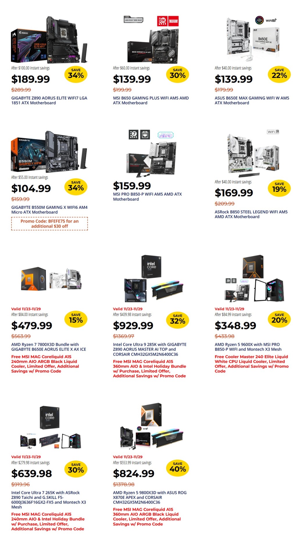 Newegg Black Friday 2025 Ad
