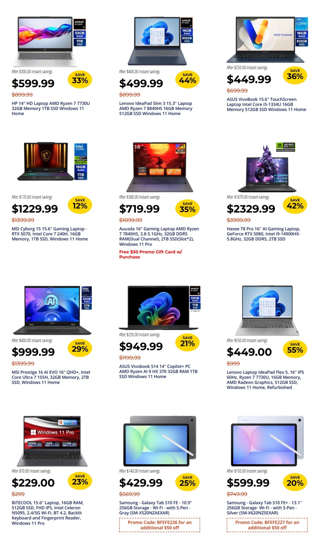 Newegg Black Friday 2025 Ad