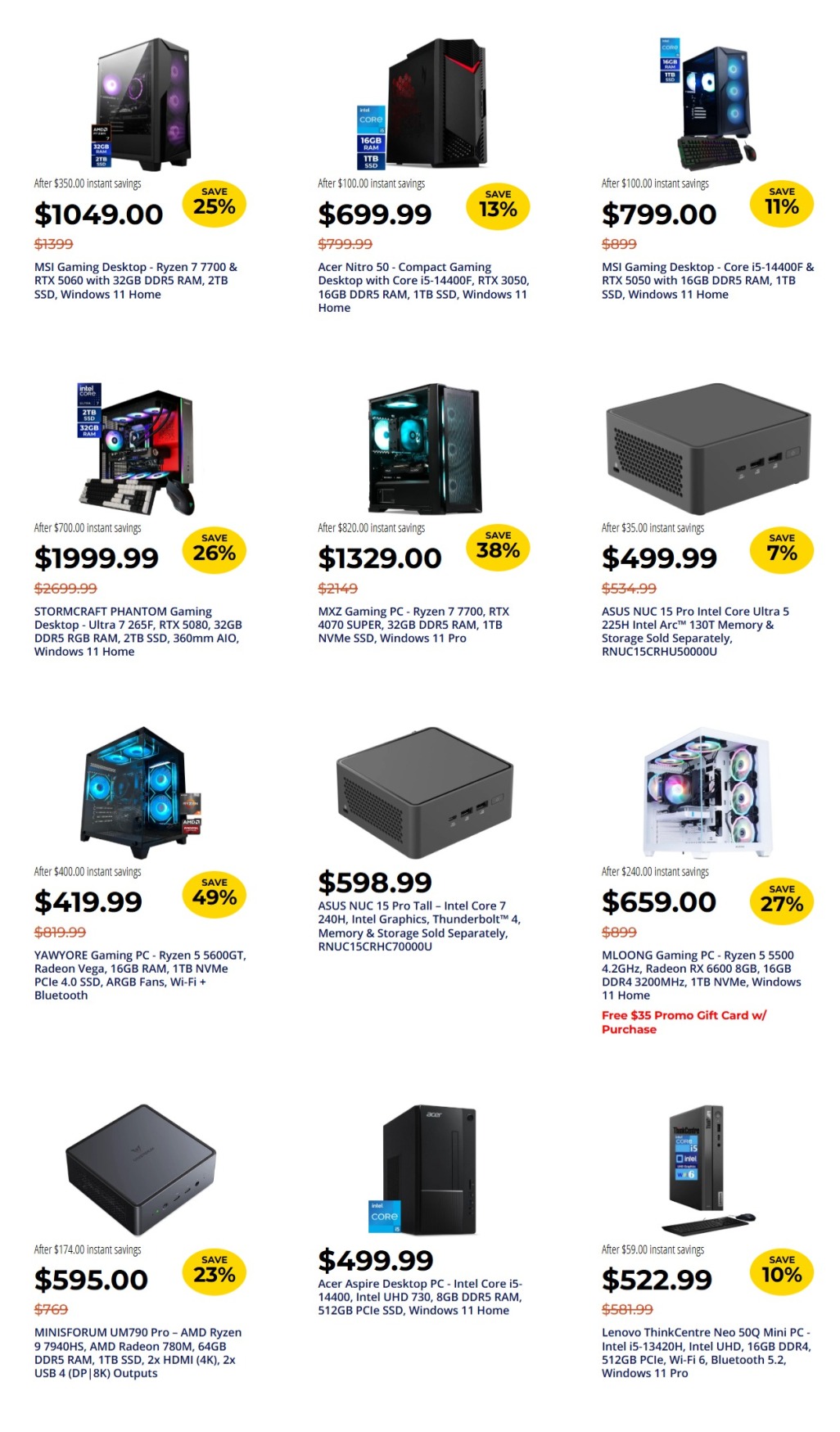 Newegg Black Friday 2025 Ad