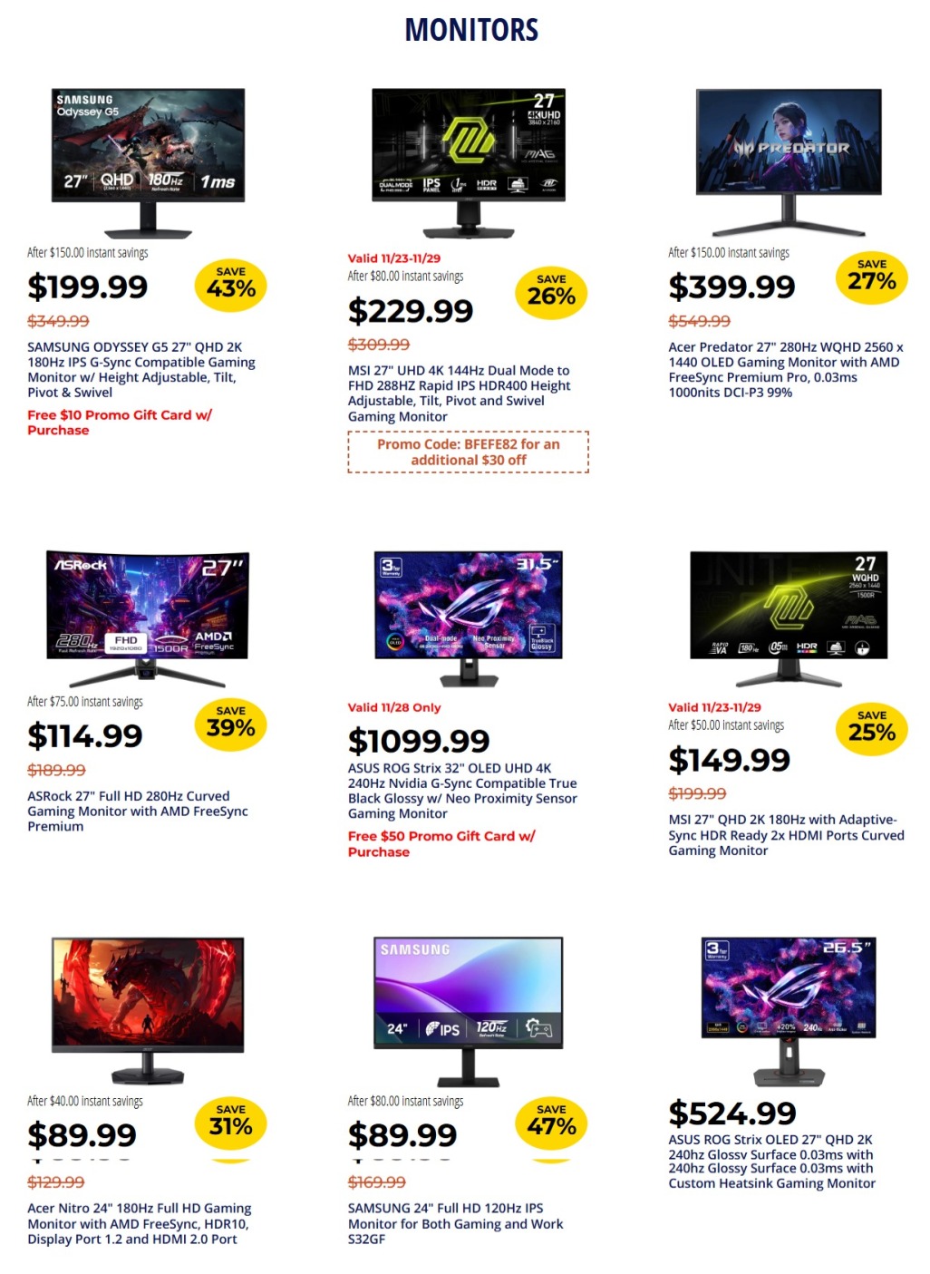 Newegg Black Friday 2025 Ad