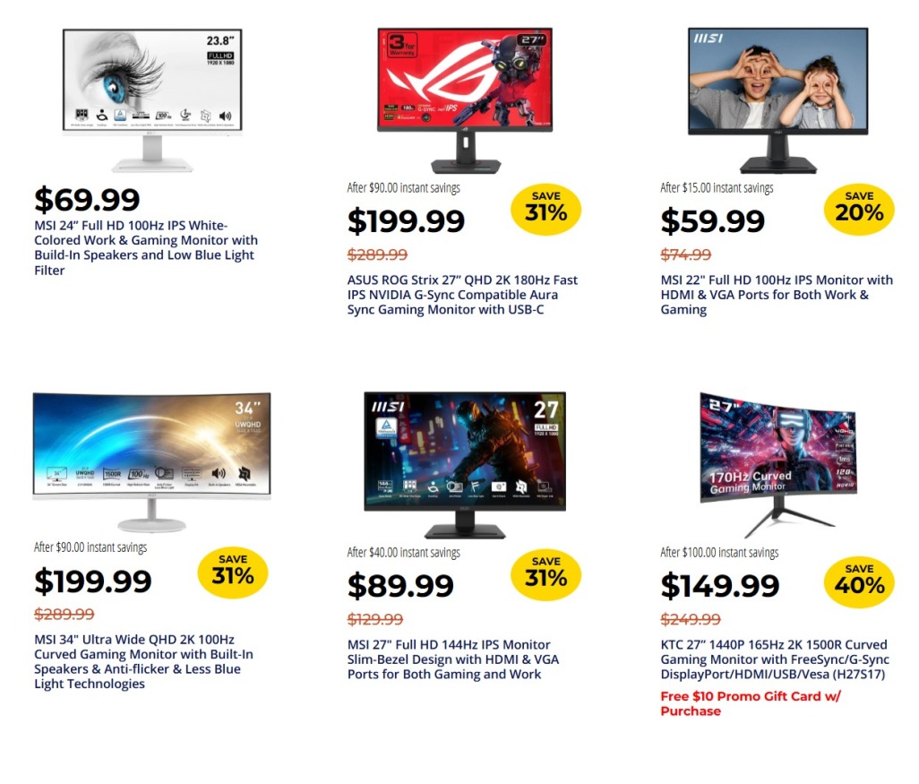 Newegg Black Friday 2025 Ad