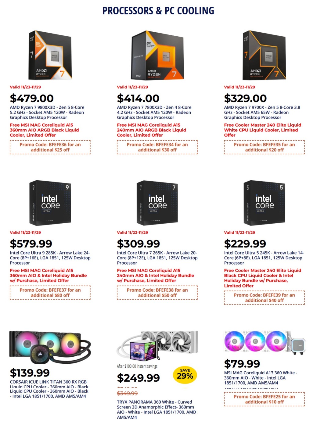 Newegg Black Friday 2025 Ad