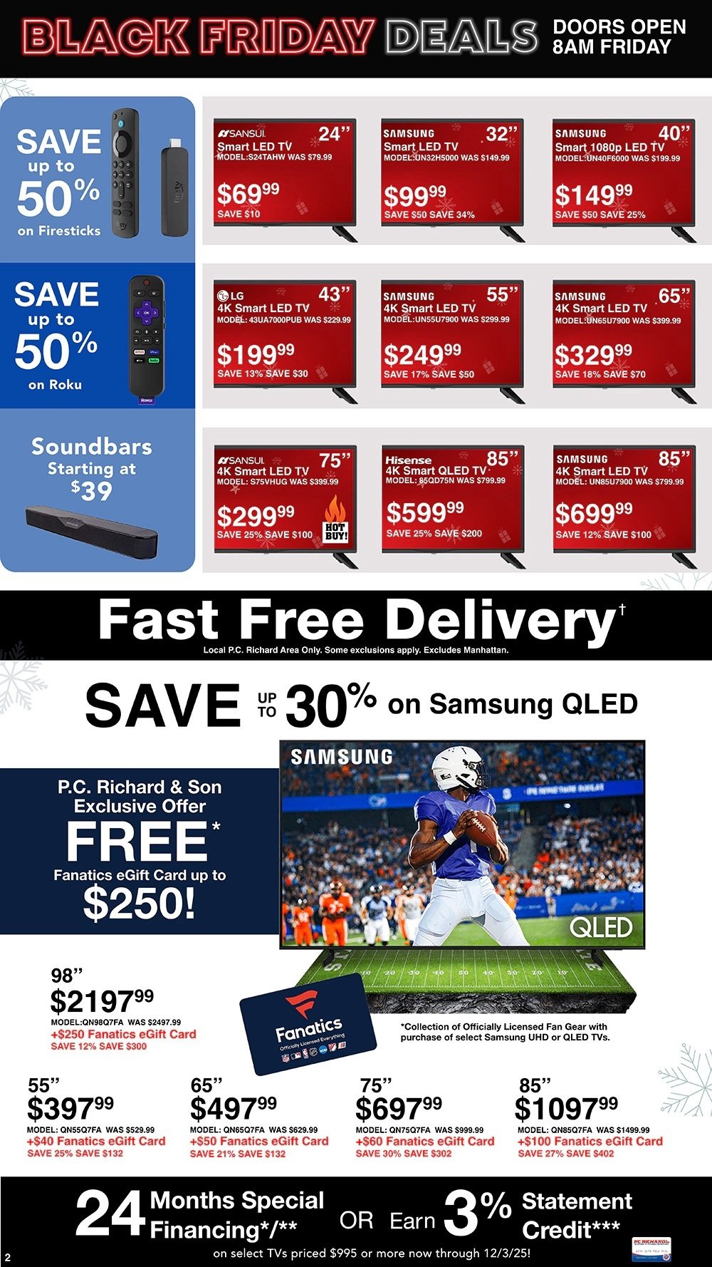 PC Richard and Son Black Friday 2025 Ad