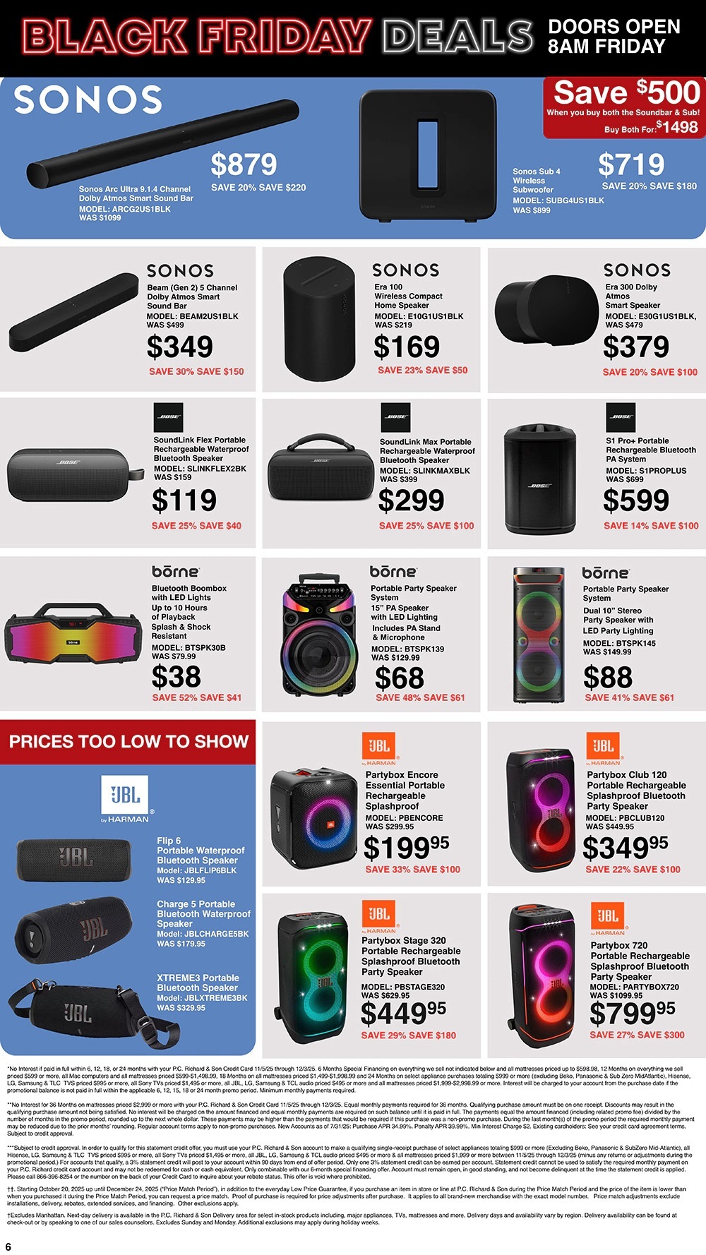 PC Richard and Son Black Friday 2025 Ad