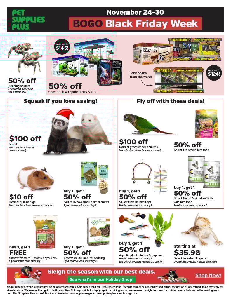 Pet Supplies Plus Black Friday 2025 Ad