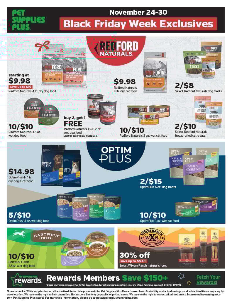 Pet Supplies Plus Black Friday 2025 Ad