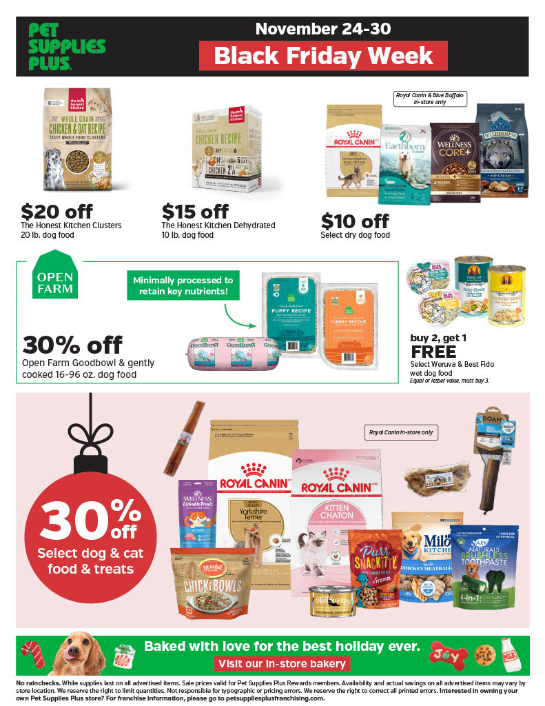 Pet Supplies Plus Black Friday 2025 Ad