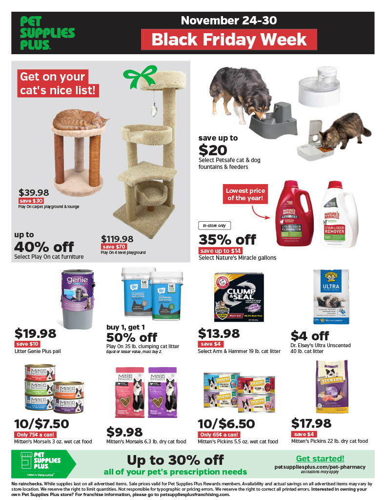 Pet Supplies Plus Black Friday 2025 Ad