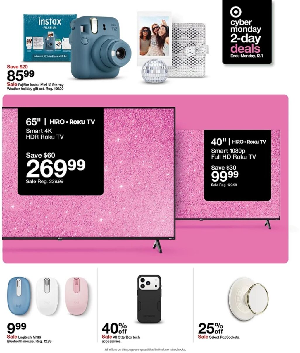 Target Cyber Monday 2025 Ad