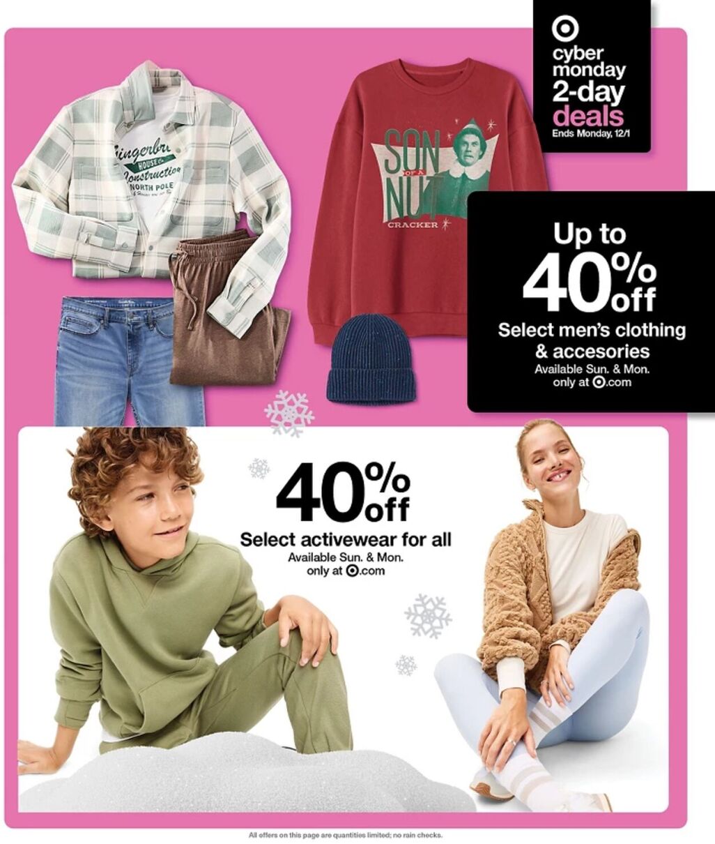 Target Cyber Monday 2025 Ad