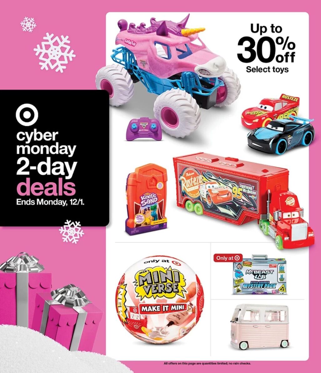 Target Cyber Monday 2025 Ad