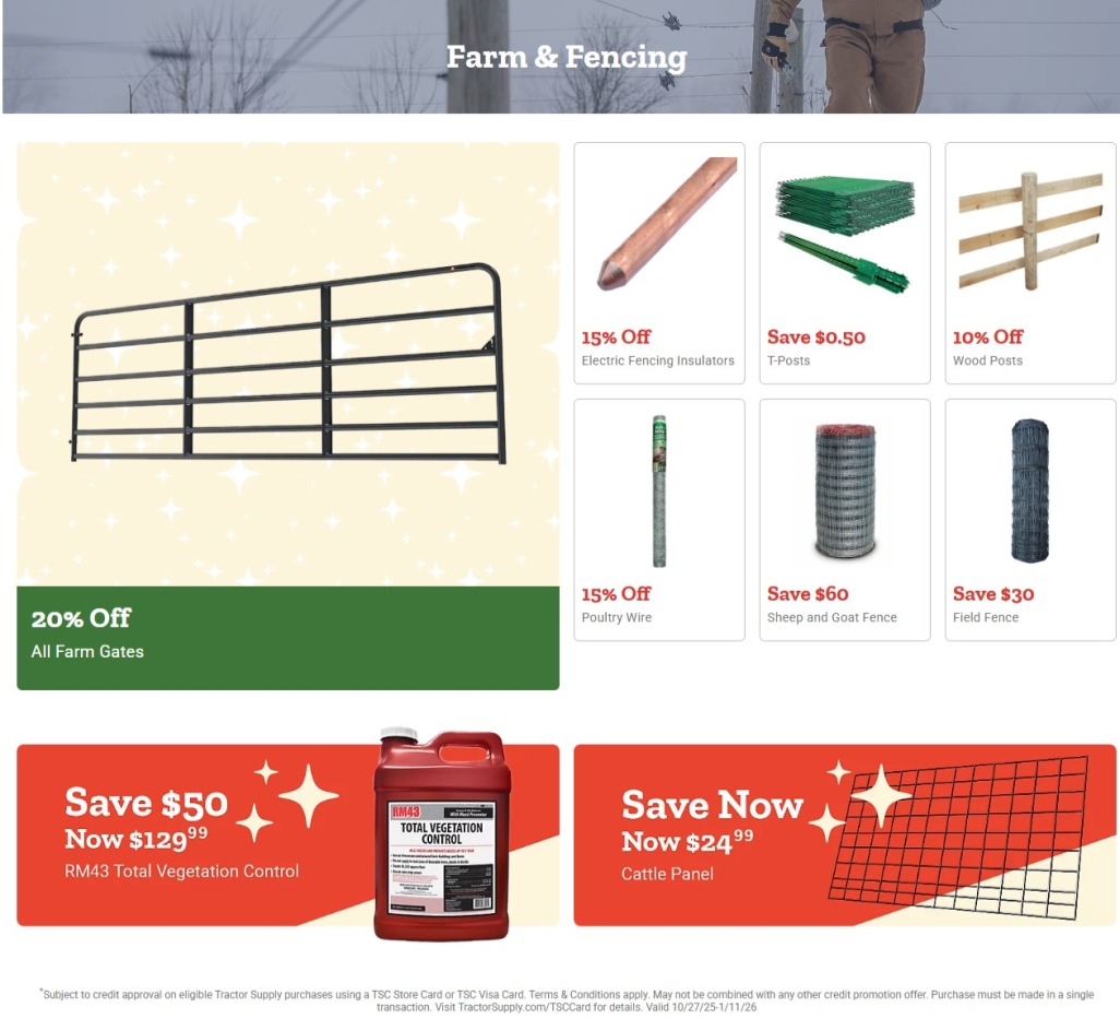 Tractor Supply Black Friday 2025 Ad