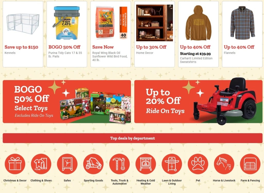 Tractor Supply Black Friday 2025 Ad