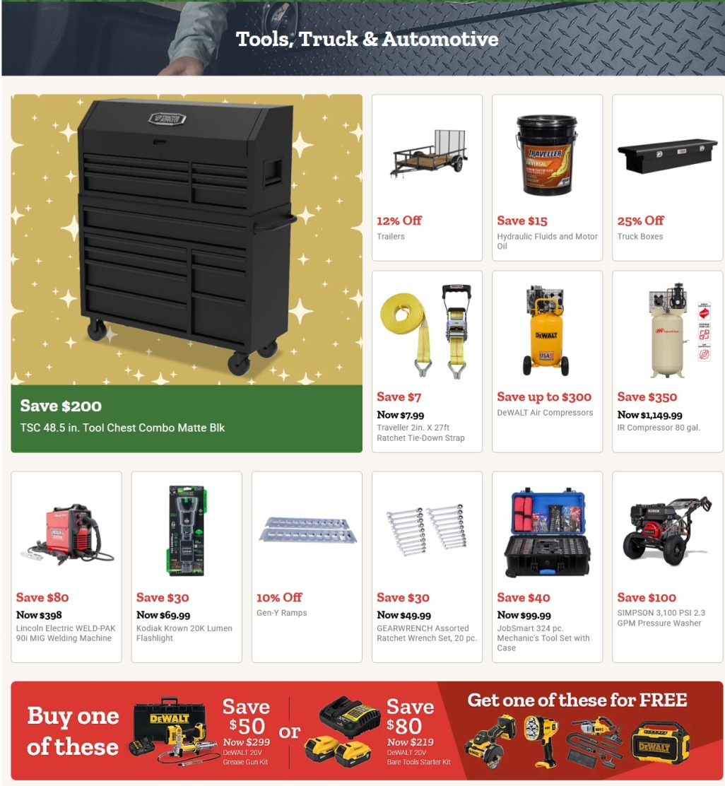Tractor Supply Black Friday 2025 Ad