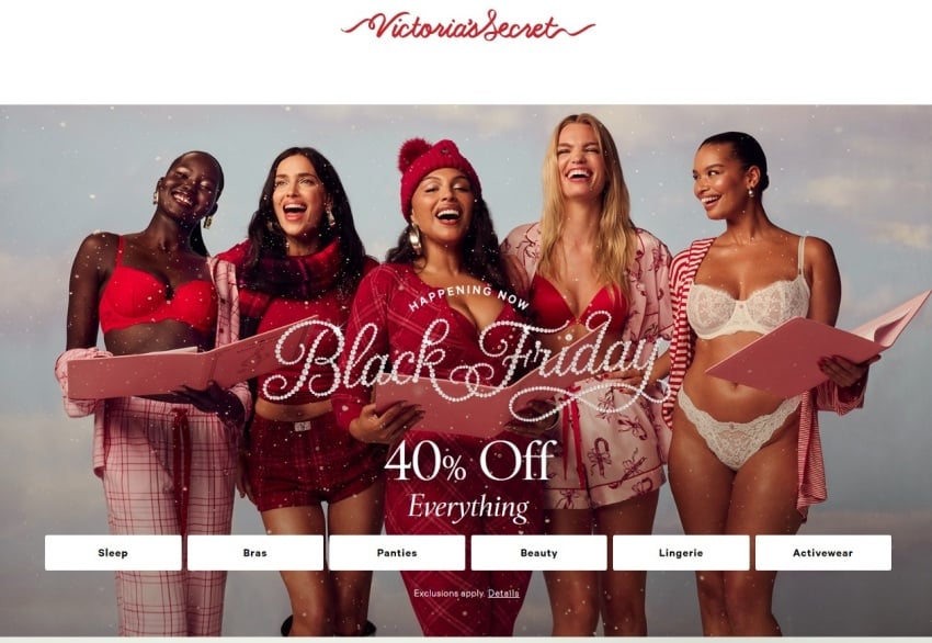 Victorias Secret Black Friday 2025 Ad